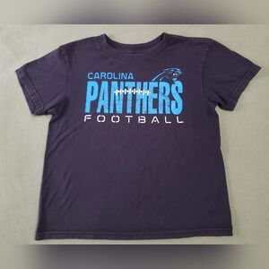 NFL Carolina Panthers Football Black T-Shirt